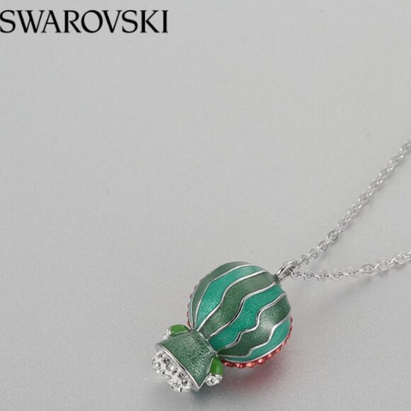 Hello Kitty Swarovski Watermelon Pendant Necklace – Limited Edition - Picture 4 of 4